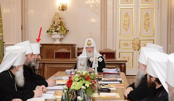 Скандальный митрополит Онуфрий погостил у предстоятеля РПЦ Гундяева