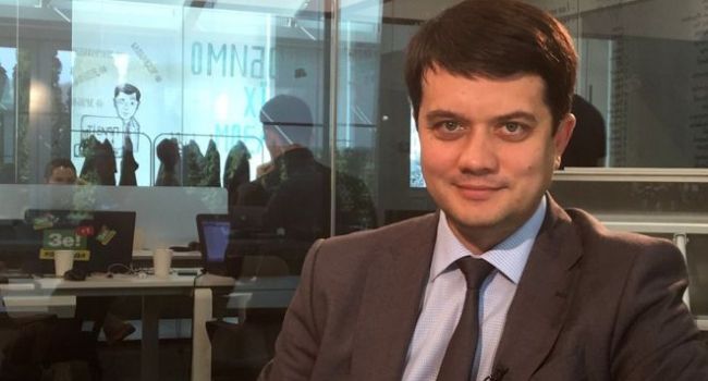 Дмитрий Разумков рассказал о премьер-министре от партии «Слуга народа»