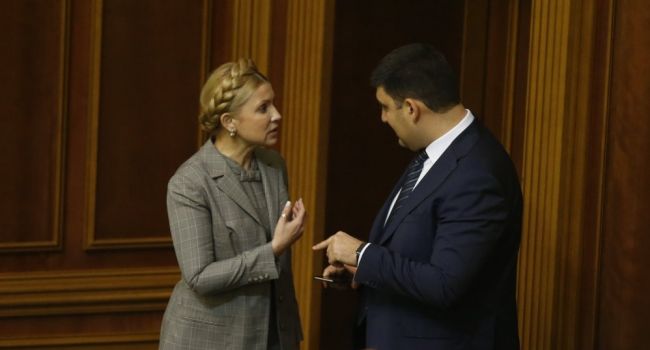 Таран: вчерашний батл между Гройсманом и Тимошенко – это эталонный образец противостояния между популистами и технократами