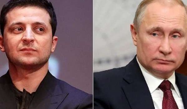 Владимир Зеленский впервые поговорил по телефону с Владимиром Путиным Владимир Зеленский впервые поговорил по телефону с Владимиром Путиным