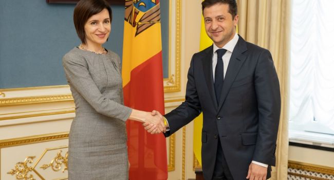 Зеленский встретился с премьер-министром Молдовы
