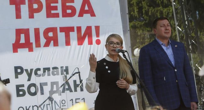 Тимошенко заранее очень просится в коалицию к «Слуге народа» и «Голосу»