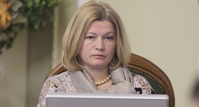 Геращенко призвала не употреблять слово «обмен» в отношении пленных украинских моряков