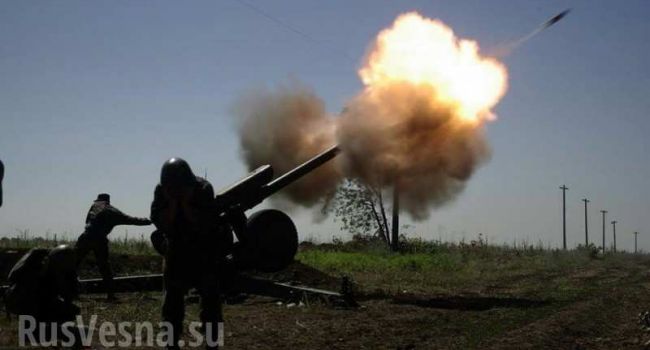 «Какое еще перемирие?»: террористы в очередной раз обстреляли украинских воинов
