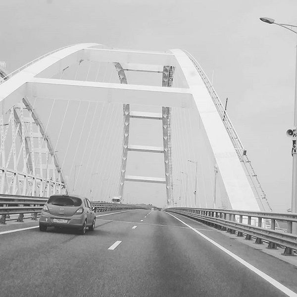  «Крым – это не Россия!»: Сеть повеселило сканирование автомобилей на Крымском мосту