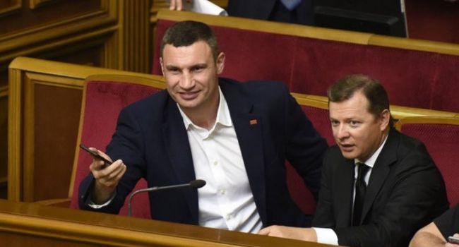 Журналист об объединении Кличко и Ляшко: «Виталию и Олегу предстоит заселение в VIP-домик» 