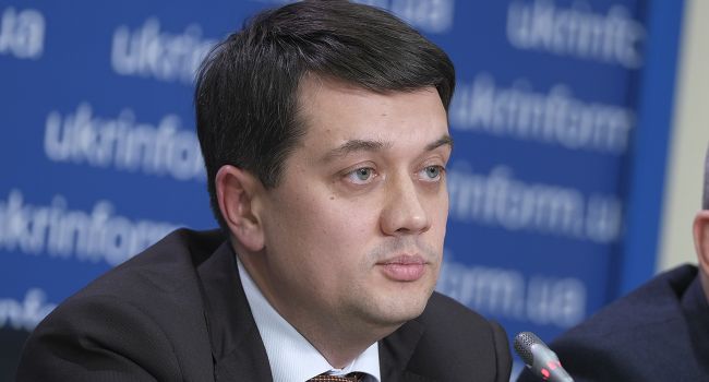 Дмитрий Разумков: в этом году в Украине произошла третья революция