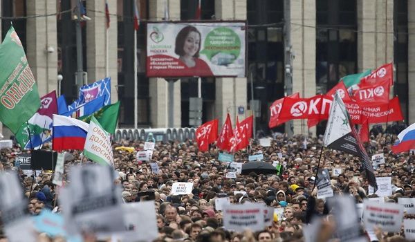 В Роскомнадзоре потребовали от Google не показывать рекламу митингов 