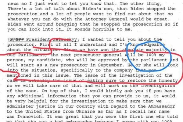 «Новый Генпрокурор будет 100% моим человеком, моей кандидатурой, которую поддержит Верховная Рада», - Зеленский в разговоре с Трампом
