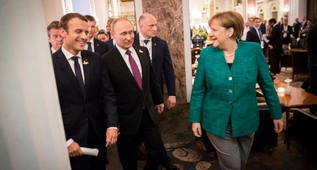 Олешко: с какой стати мы должны не выпускать Цемаха, если Макрону, Меркель давно наплевать на европейских детей, как и на Украину?