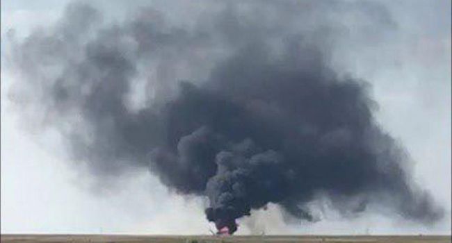 «Клубы черного дыма»: В России разбился военный вертолет «Ми-8»
