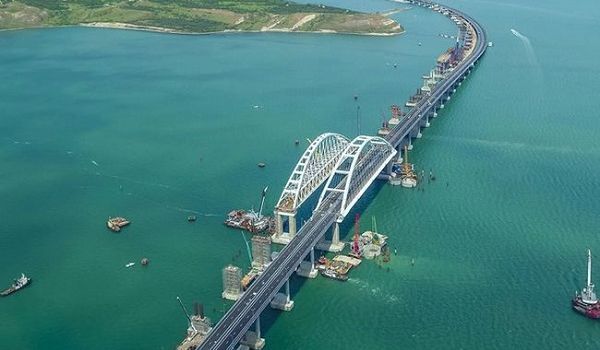 Оккупанты похвастались очередным «достижением» на Крымском мосту