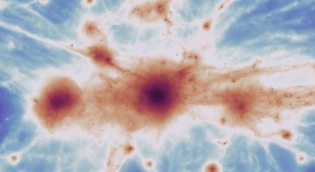 «Паутина в космосе»: Ученые показали, как выглядят скопления галактик