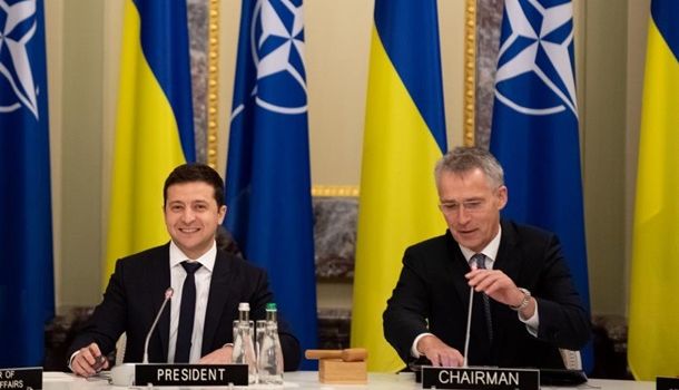 Киев не снимает с повестки дня вопрос о членстве в НАТО- Зеленский