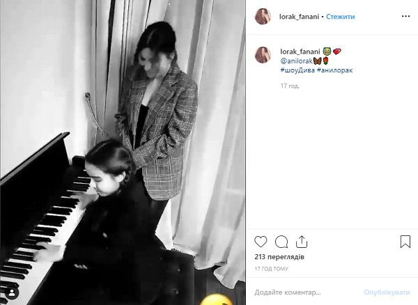 «Как же это мило!»: Ани Лорак показала игру своей дочери на пианино 