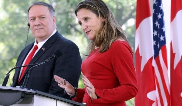 МИД Канады: Нельзя допускать Россию к G7 до тех пор, пока она не вернет Украине Крым