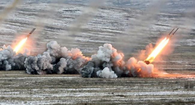 Террористы осуществили серьезный ракетный удар по бойцам ООС, обнародовано видео