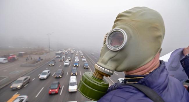 Уровень загрязненности воздуха в Киеве побил все рекорды