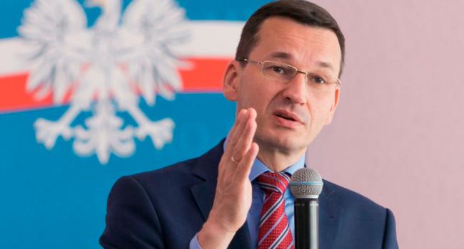 «Финансирование Европой российского оружия»: Глава польского правительства раскритиковал поддержку странами ЕС газопровода «Северный поток-2»