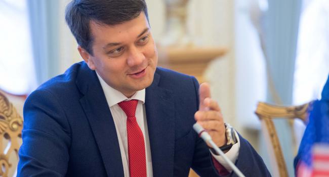 «Претензии не совсем понятны»: Разумков прокомментировал слова Пристайко о подготовке законопроекта об особом статусе Донбасса