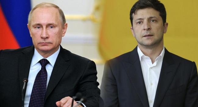 «Ради встречи в нормандском формате Зеленский готов стерпеть все»: Блогер считает, что Путин просто щелкает украинского президента по лицу