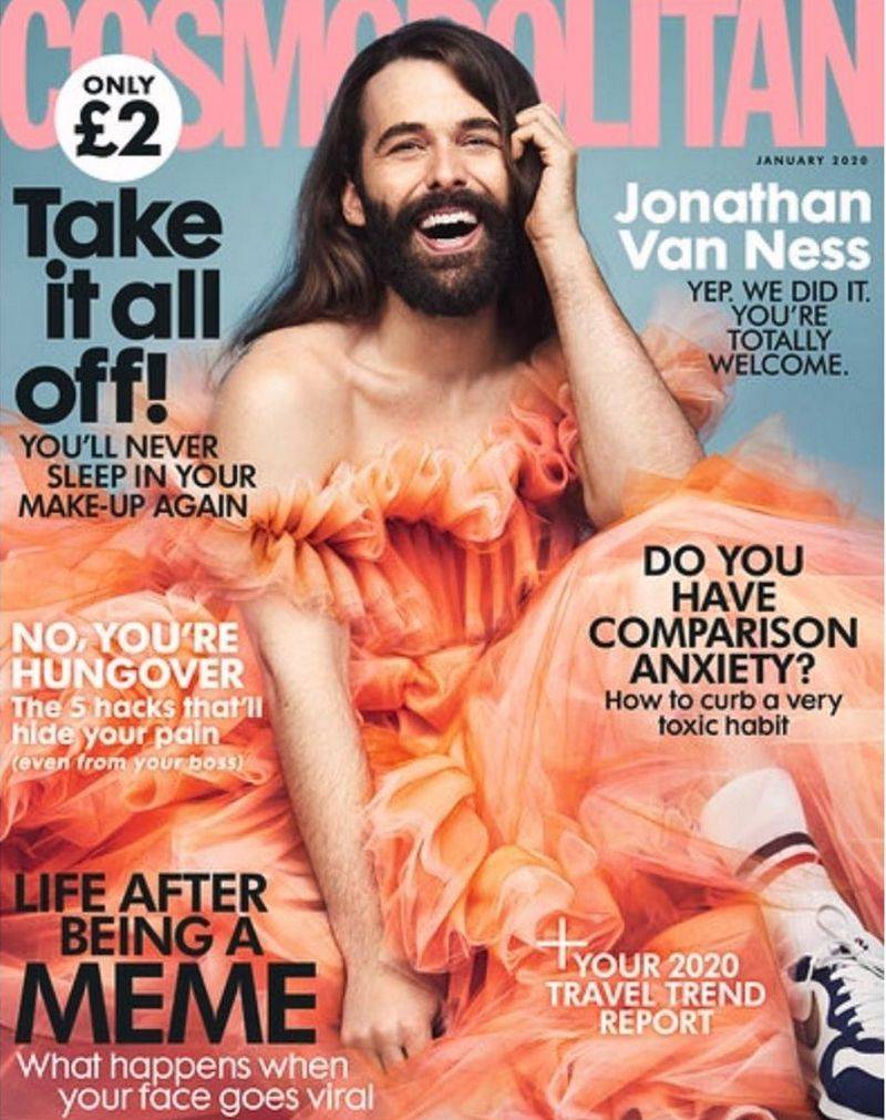 Впервые за 35 лет! Обложку нового выпуска Cosmopolitan украсит мужчина