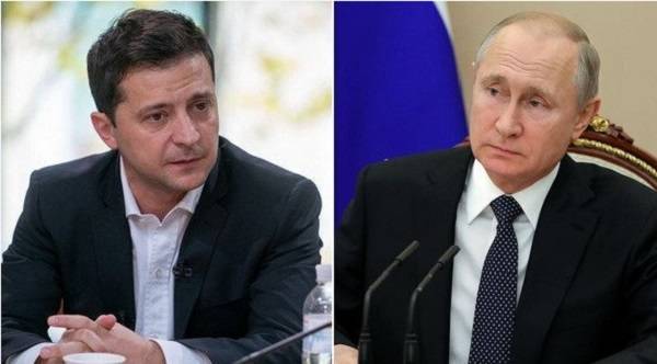 «О Крыме можно забыть»: в Кремле ответили Зеленскому на слова о рукопожатии с Путиным 