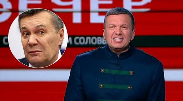 «Посадим Януковича и Азарова»: Соловьев отличился бредовой идеей о новой встрече в «нормандском формате» «Посадим Януковича и Азарова»: Соловьев отличился бредовой идеей о новой встрече в «нормандском формате»