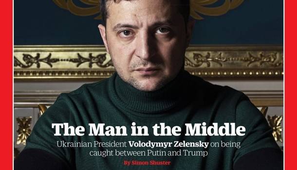 Издание Times впервые опубликовало на обложке президента Зеленского 