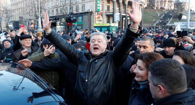«А мы тут не с Порошенко, просто протестуем»: Бужанский прокомментировал вчерашнюю акцию в Киеве