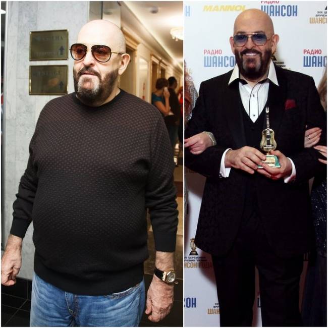 Михаил Шуфутинский существенно потерял в весе