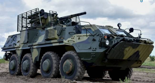 На Донбасс на подмогу ВСУ отправили 12 новых бронемашин