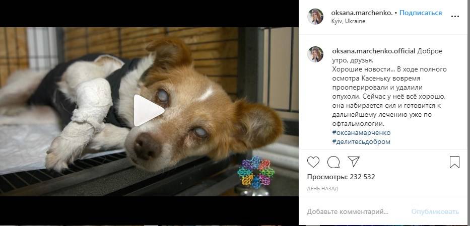 «Вовремя прооперировали и удалили опухоли»: Оксана Марченко заставила сеть плакать, опубликовав новый пост 