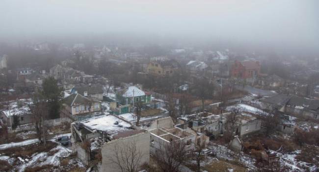 В Донецке в результате боев была уничтожена одна из известных многоэтажек города