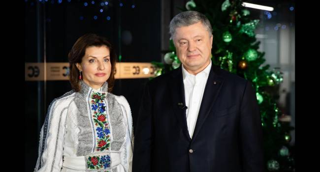 Петр и Марина Порошенко поздравили украинцев с Рождеством