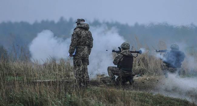 Штаб ООС: Война на Донбассе в самом разгаре