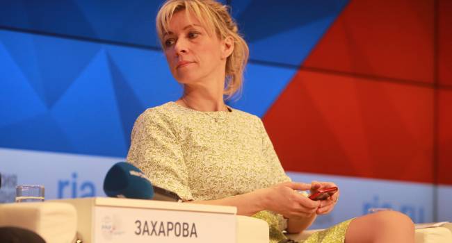 «Правда глаза колит»: Мария Захарова продолжает информационную войну против Владимира Зеленского