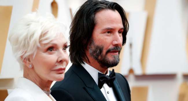 «Какая роскошная женщина»: Киану Ривз пришел на церемонию «Оскара» с мамой, а не с невестой