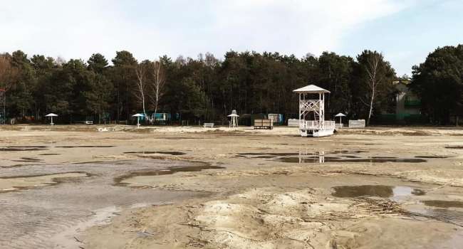 «Абстрактная и далекая проблема»: в сети показали фото погибающего озера Свитязь