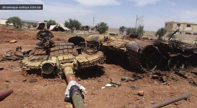 Авиация Путина уничтожила много танков Турции в провинции Идлиб - видео 