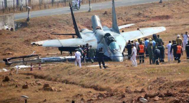 «Крушение МиГ-29К»: Очередной российский истребитель разбился в Индии 