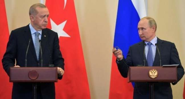 «Не вмешиваться в противостояние»: Эрдоган напрямую попросил Путина оставить Турцию один на один с Сирией