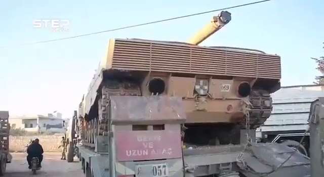 «Будет жарко! Немецкие танки Leopard 2A4, БМП, ACV-15, ЗРК ATILGAN»: Турция стянула в Идлиб машины смерти