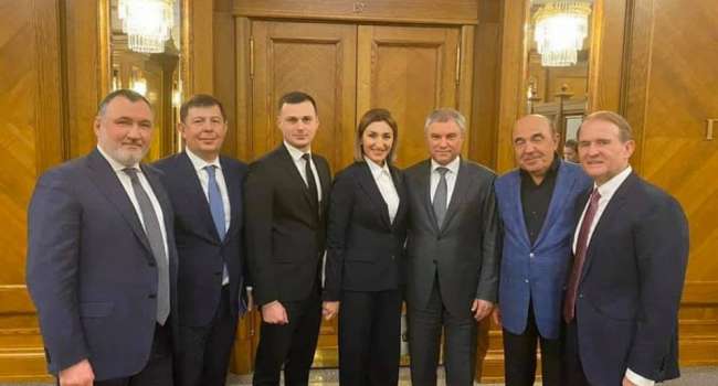 Шесть лет войны: «делегация» депутатов Верховной Рады посетила Госдуму РФ