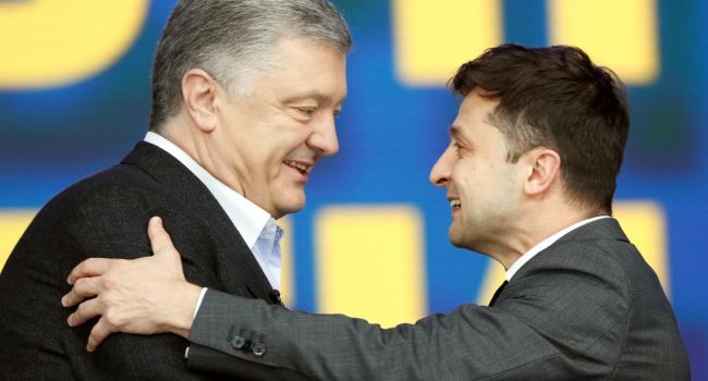 Зеленский встречался с Порошенко на Банковой перед голосованием по законопроекту о рынке земли - СМИ