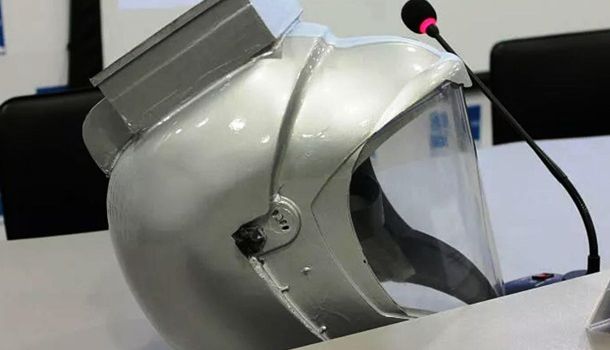Россия создала шлем, защищающий от коронавируса 