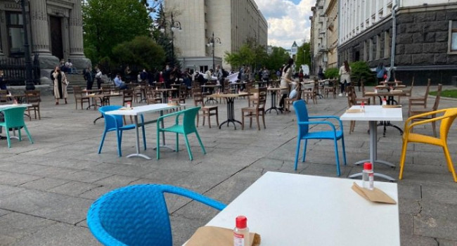 Рестораторы пригласили Зеленского на кофе прямо перед Офисом президента