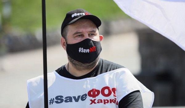 На Майдане представители малого бизнеса провели акцию протеста 