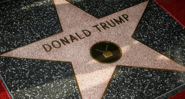 Неизвестные уничтожили звезду Трампа в Голливуде