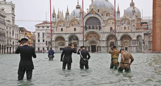  Масштабная катастрофа: Венеция опять оказалась под водой